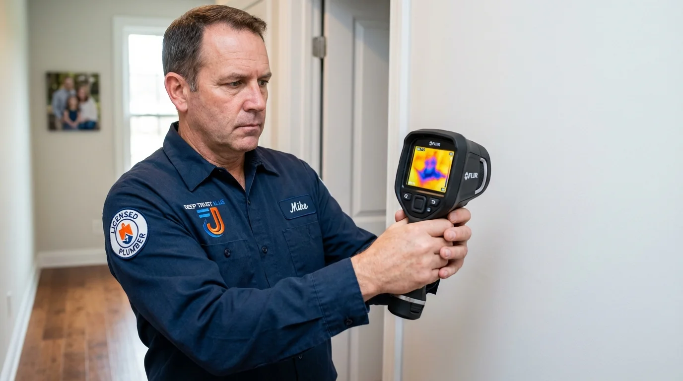 Thermal imaging leak detection by Johns Plumbing LLC in Amory